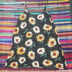 Kimchi Blue Sunflower Slip Dress